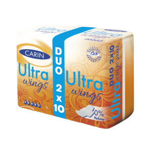 Carin vložky Ultra wings DUO 20ks 