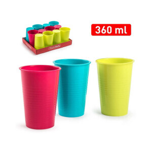 P.Forte Kelímek plast 360ml Color (12/bal)