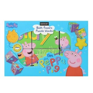 Kids Dár.sada Koupelová bomba 6x45gr Puzzle Block N (12/krt)