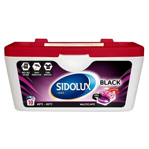 Sidolux kapsle na prádlo BLACK 10ks (12/krt)