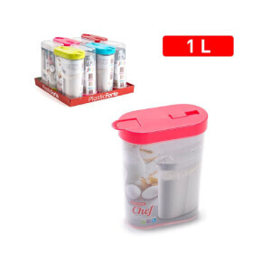 P.Forte Dóza plast Chef 1l Color (8/bal)