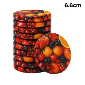 Toro Víčko zavařovací 10ks 6,6cm Ovoce (80/krt)