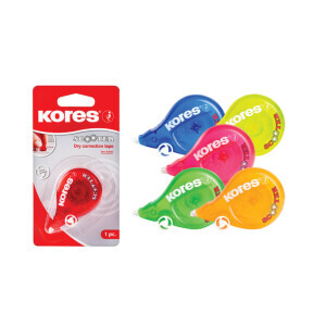 Kores Korekční páska Scooter 8m Color (10/bal 360/krt)