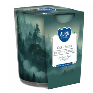 Bispol Svíčka ve skle SN72/100g Oak-moss(6/krt)