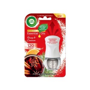 Airwick 19ml Electric komplet New Vůně skořice a Pomeranče (6/krt)