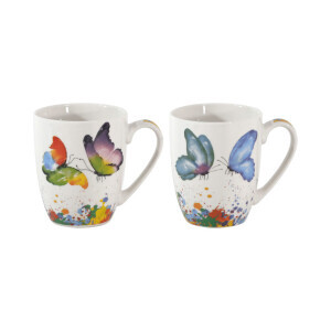 Hrnek keramika 330ml Butterfly (12/bal 72/krt)