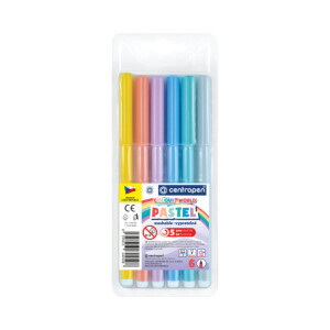 Centropen Fixy Colour World Pastel 6ks (48/krt)