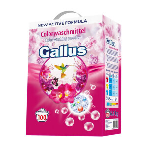 Gallus 6,5kg Prací prášek Color (1/krt)