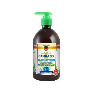 Palacio Masážní gel 500ml Cannabis Cool (6/bal)