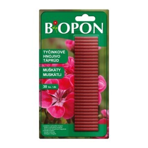 B*OPON tyčinkové hnojivo pelargonie(30/krt)