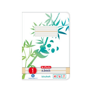 Herlitz Sešit A5/16 lin 1.tř. Panda (10/bal 360/krt)