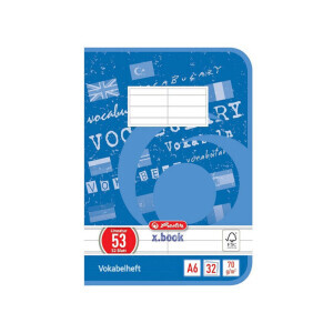 Herlitz Sešit A6/32 linka slovníček (10/bal 400/krt)