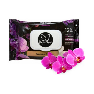 Papilion Vlh.ubrousky 120ks Aromatherapy(18/bal)
