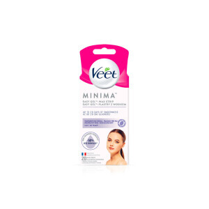 Veet Vosk.pásky 20ks na obličej Minima (12/krt)