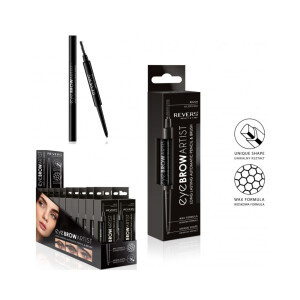 Revers Eyebrow pencil Artist Black (24/bal 240/krt) 