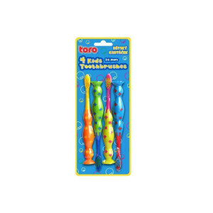 Toro Kartáček na zuby Kids 4ks (48/krt)