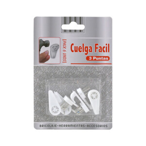 Háček na zeď 6ks/3cm (12/bal 288/krt)
