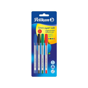 Pelikan Kuličkové pero Stick 4ks (10/bal 120/krt)