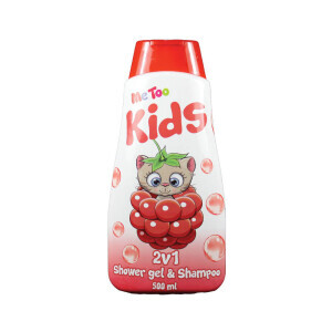 Kids SG 500ml +Šampon MeToo Raspberry Kitten (12/krt)