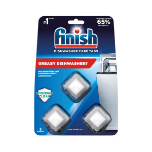 Finish Kapsle na čištění myčky 3ks (8/krt)