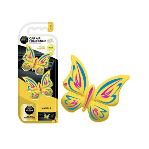 Aroma Car Butterflies Vanilla (10/krt)
