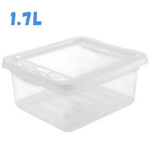 Úložný box+Otočný ventilační vík průhl. 1,7L(6/krt)