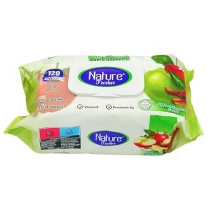 Nature Fresher Vlh.ubrousky 120ks Apple Cinnamon (12/bal)