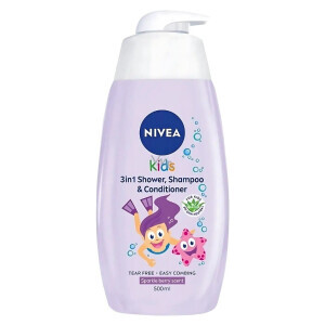 Nivea Baby 500ml SG s pumpičkou GIRL (12/krt)