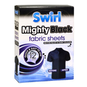 Swirl Ubrousky do sušičky 12ks Black (9/krt)