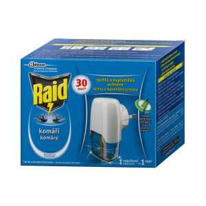 Raid Elek.odpařovač komplet tekutá 21ml CZ (12/bal)