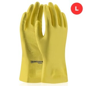 Ardon Rukavice latex Stanley žluté 9/L (12/bal 216/krt)