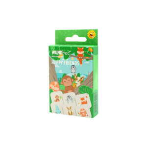 Wundmed Náplast 10ks dětské Happy Friends (24/krt)