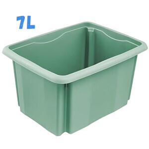 Úložný box zelená 7L(10/krt)