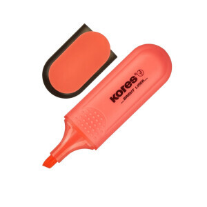 Kores Zvýrazňovač Liner Plus Red (10/bal 400/krt)