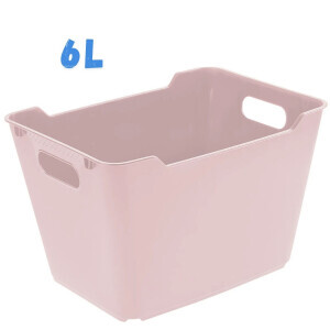 Stylový box růžová 6L(6/krt)