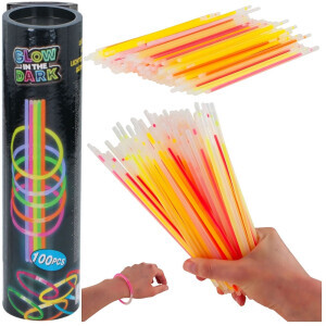 Svítící tyčinka 100ks 20cm PE (6/krt)