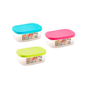 P.Forte Dóza plast Bento obdél. 280Ml Color (12/bal)