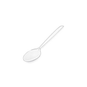 Lžíce plast PP 18cm/50ks Transp. (40/krt)
