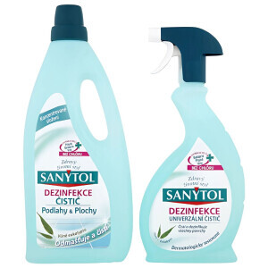 Sanytol Duopack Dezinfekce Podlahy 1l+Sprej univerzal 500ml(6/krt)