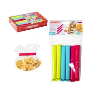 P.Forte spony na sáčky 6ks 10,5cm (12/krt)