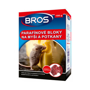 Bros Bloky na myši, krysy a potkany 100g (12/krt)