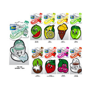 Power Air Car Papír.osvěž. Fresh Smile MIX (60/bal 480/krt)