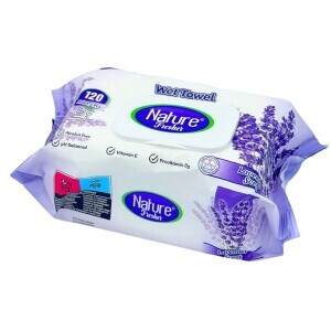 Nature Fresher Vlh.ubrousky 120ks Lavender  (12/bal)