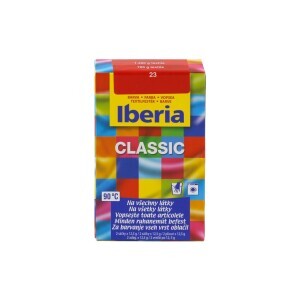 Iberia 2*12,5g Barva na textil červená (6/krt)