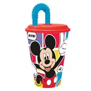 Kelímek s Brčkem Mickey 430ml (24/krt)