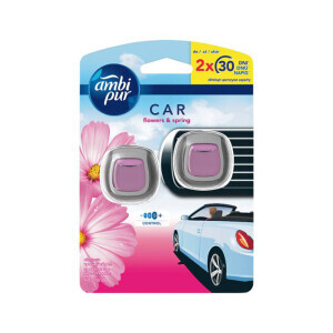 Ambipur 2*2ml Car Jaguar Flowers&Spring (6/krt)