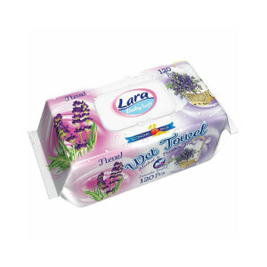 Lara Vlh.ubrousky 120ks Lavender (12/krt)