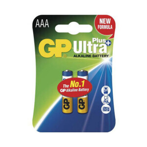 GP baterie alkalická Ultra Plus AA/LR6 2ks BL (10/bal 80/krt)