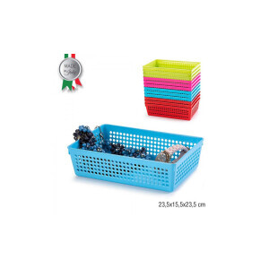 P.Forte Košík plast Multi 23,5*15,5*6,5cm Color (12/bal)