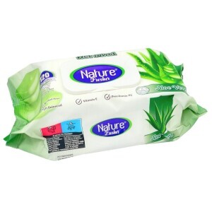 Nature Fresher Vlh.ubrousky 120ks Aloe Vera (12/bal)